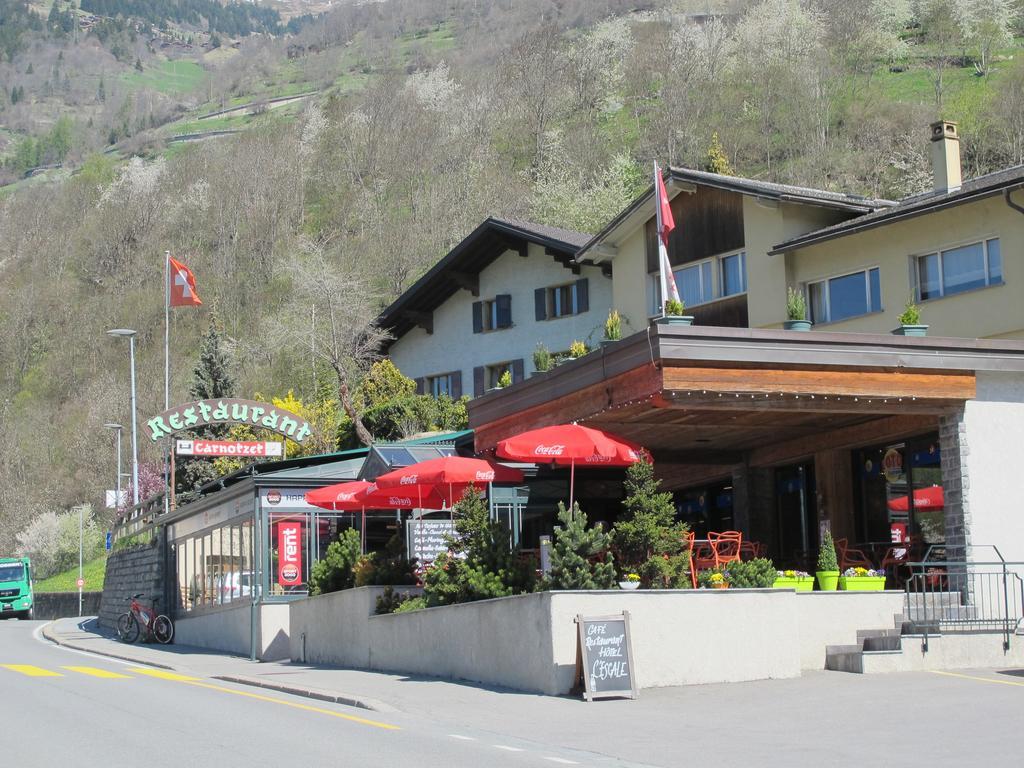 Hotel Restaurant L'Escale เวอร์บิเอร์ ภายนอก รูปภาพ