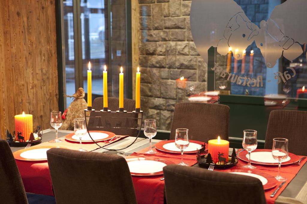 Hotel Restaurant L'Escale เวอร์บิเอร์ ภายนอก รูปภาพ