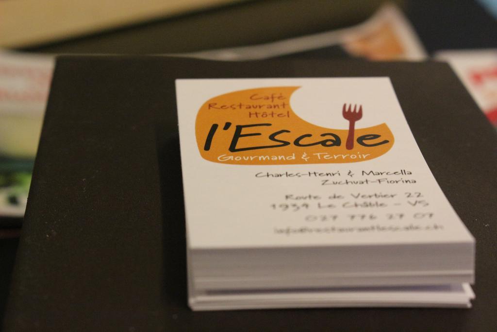 Hotel Restaurant L'Escale เวอร์บิเอร์ ภายนอก รูปภาพ